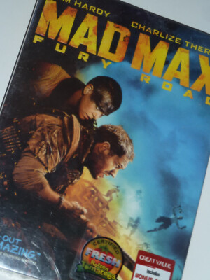 Mad Max: Fury Road DVD 2 disc set 2015 movie sequel Tom Hardy