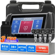XTOOL IP819TP TPMS Programming Scanner ECU Coding Tool Sensor Relearn W/ TS100