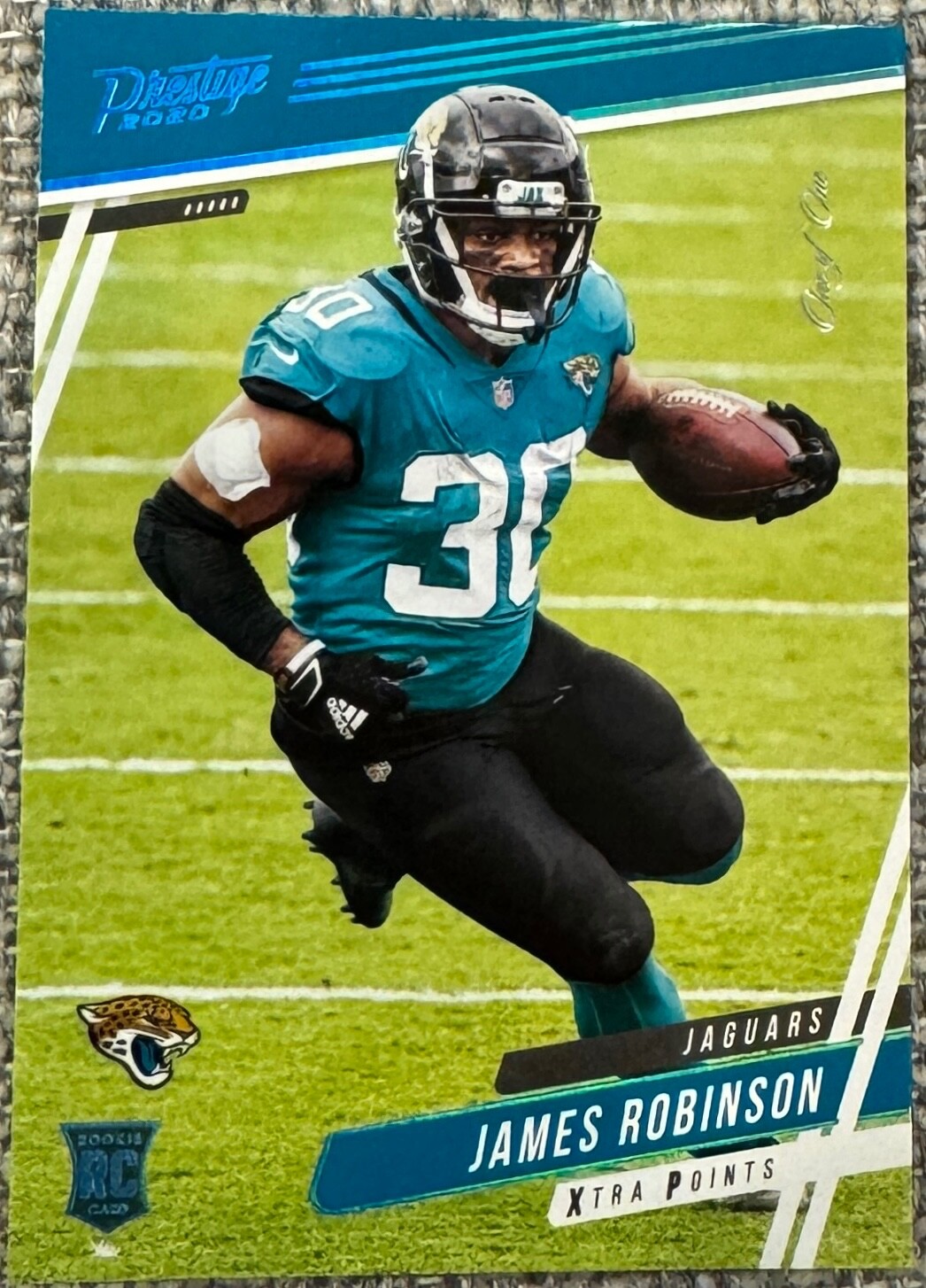2020 Panini Chronicles Prestige #329 James Robinson Rookie RC Platinum 1/1
