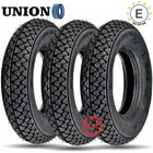 KIT 3 TIRES PIAGGIO APE 50 TIRES 100.90-10 61L APPROVED TREAD S83