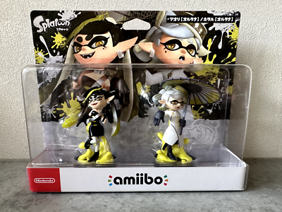 Amiibo Splatoon Callie & Marie Squid Sisters 2 Pack Set Nintendo
