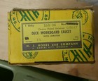 H.J HODES AND COMPANY DECK WORKBOARD FAUCET 151-35 CHROME G8017