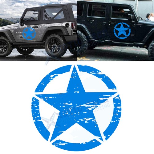 Military Army Star/Skull Graphic Hood Side Fender Door Body Vinyl Decal Sticker - Picture 37 of 49