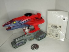 Vintage 1985 MATTEL MOTU incomplete Blaster hawk w  Manual - AS-IS READ