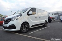 "Seitenleisten FüR Fiat Talento SWB 2016+ Edelstahl 2\" Rohre SchüRzen ZubehöR"