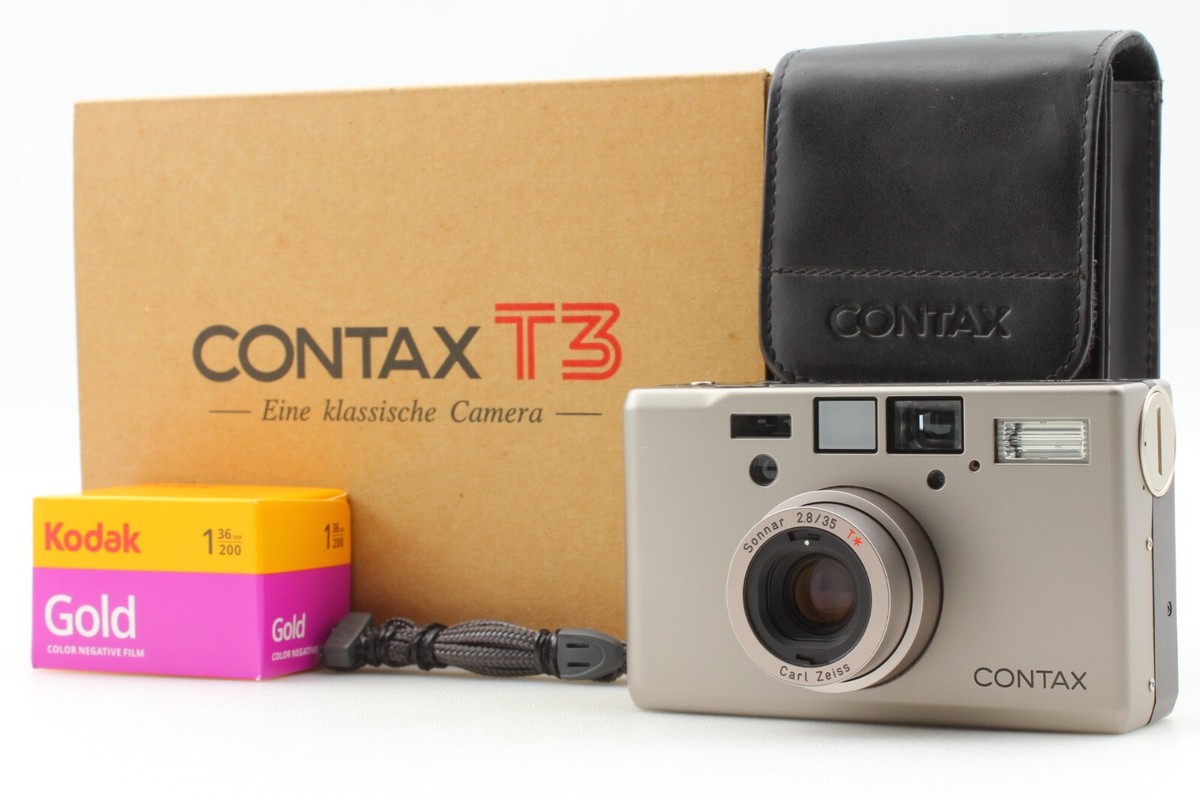 Cameras Contax T3 Double Teeth CONTAX T3 フィルムカメラ Contax T3D