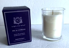 Aquiesse Luxury Scented Candle Fig & Cypress Inspired by Nature, 6.5 oz