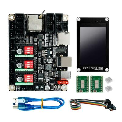 MKS DLC32 Offline Controller Mainboard 32bits ESP32 WIFI GRBL TS35-R Touchscreen