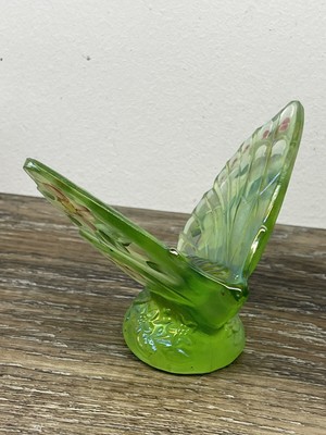 Vintage Fenton Butterfly Hand Painted Glass Butterfly | eBay