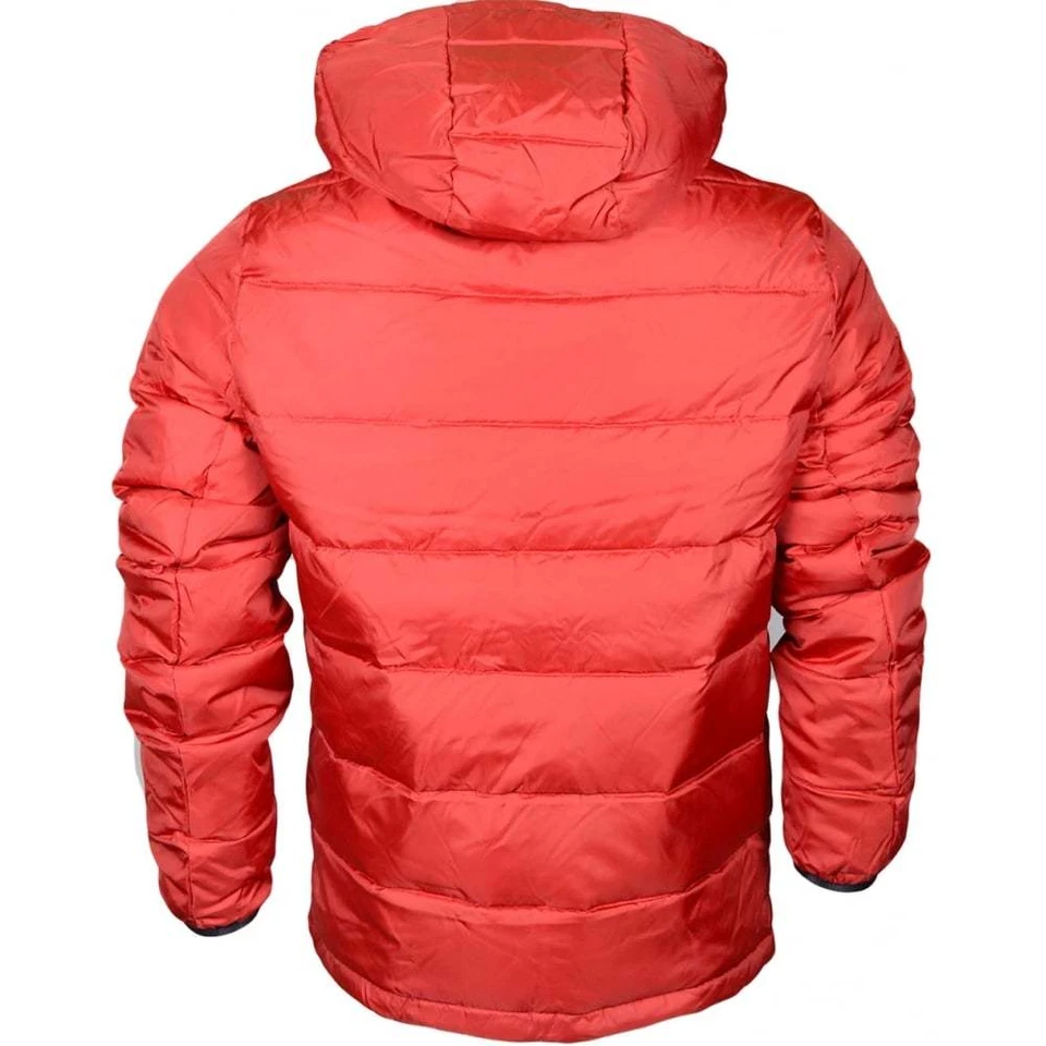 Chaqueta Franklin & Marshall 123XN con Capucha Cremallera Patrulla Roja Puffer Nylon Foto 2 de 2