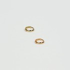 14k Solid Gold Dainty Hoop Earring, Tiny Huggie Hoop Earrings, Cartilage, Single