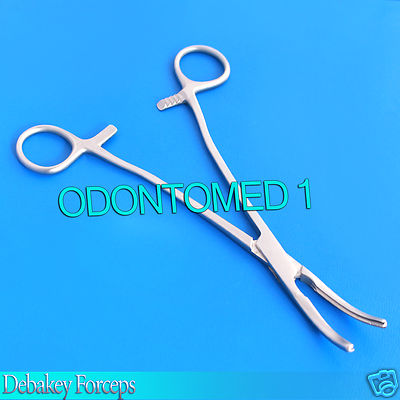 Debakey Forceps 8.5'' Str Tip Angled 30° Surgical Veterinary Instruments SR-525