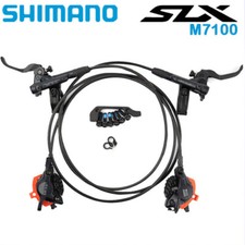 SHIMANO SLX M7100 Hydraulic Disc MTB Brake Set Front Rear G03S J03A J04C Pad MTB