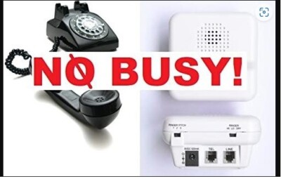 Phone Automatic HangUp + Amplified Ringer/Flasher -Never Miss Calls -Elderly Aid