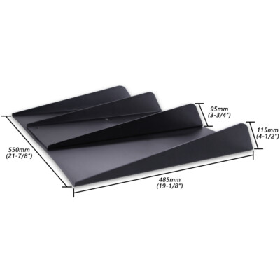 Matte Black 5 Fins Rear Bumper Diffuser Lip Spoiler Splitter For Toyota Camry Matte Black 5 Fins Rear Bumper Diffuser Lip Spoiler Splitter For Toyota Camry
