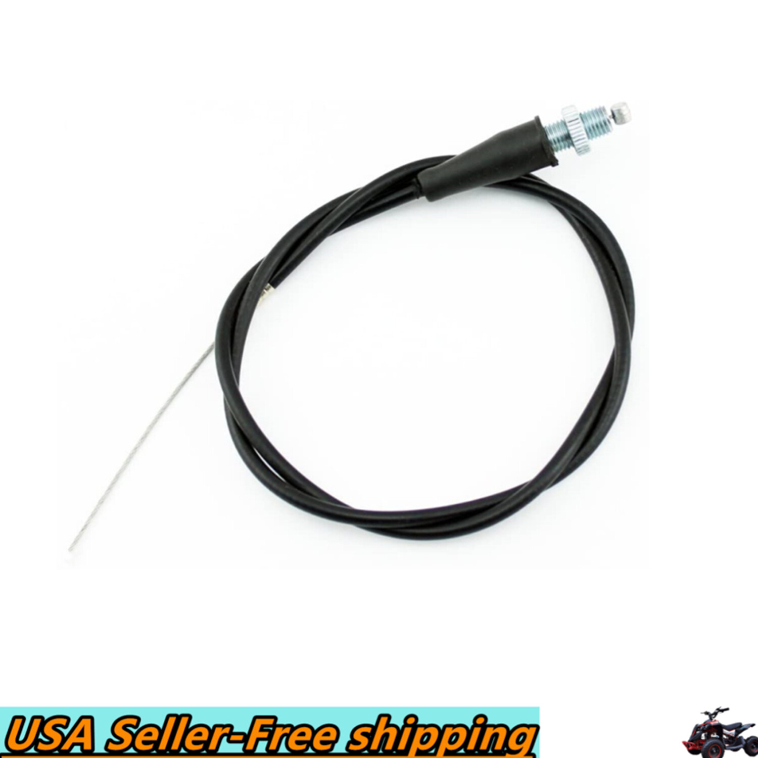 Baja Mini Bike Racer 196cc 200cc M165 M200 Throttle Grip Cable Clamp Kit