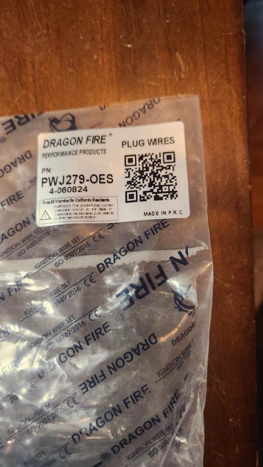 Juego de cables de bujías. Chevy Buick Olds Pontiac 1999-2005 3,1 L 3,4 L V6 PWJ279-OES Foto 2 de 4