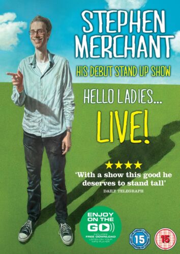 Stephen Merchant Live - Hello Ladies  (2011) (DVD) Stephen Merchant - Zdjęcie 1 z 4