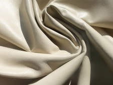Lambskin leather hide Large Vanilla silky soft smooth finish