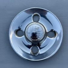 82-90 Alfa Romeo Spider Veloce Graduate One Hub Cap Metal Chrome Series 3 Oem 82-90 Alfa Romeo Spider Veloce Graduate One Hub Cap Metal Chrome Series 3 Oem