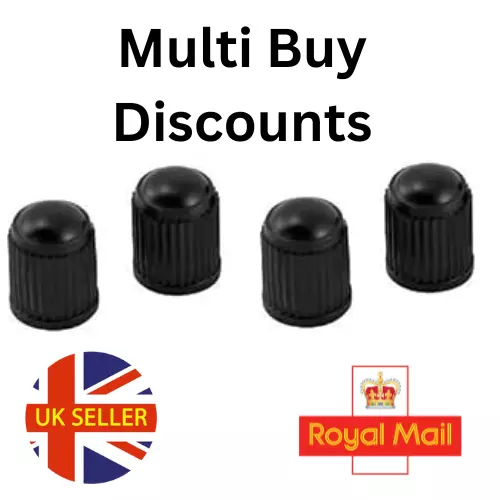 4X Mercedes Benz TPMS Valve Dust Caps Car Tyre Pressure Monitor System GT Wheels