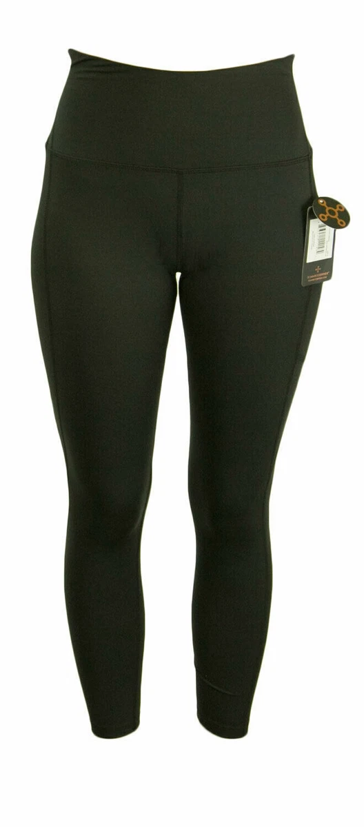 TOMMIE COPPER Women's High Waisted Lower Back Support Legging NWOT