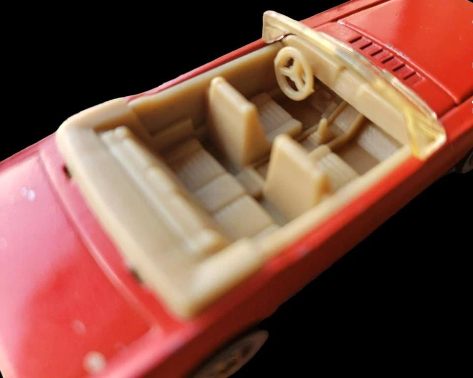 Vintage 1983 Hot Wheels Mattel '65 Mustang Convertible #5908 Made In HONG KONG - Image 3 of 4