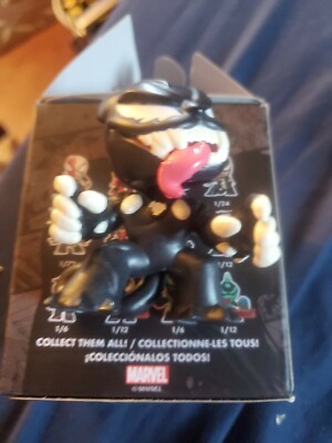 Venom Rerty Funko Mystery Minis Venomized Black Panther - Marvel Venom - Rarity 1/ ...