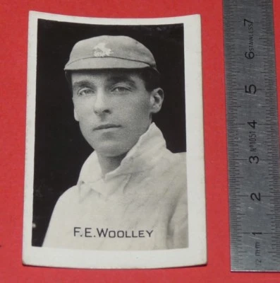 CRICKET CHUMS CRICKETERS 1923 REAL PHOTO #1 F.E. WOOLLEY ENGLAND KENT - Photo 1/2