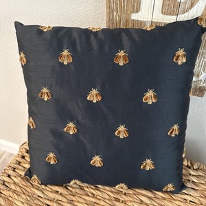 Bee Decorative Pillow 16x16
