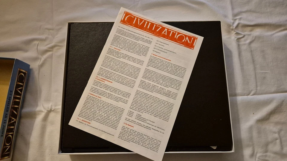Civilization - Schreibe die Geschichte der Menschheit neu - Brettspiel -sehr gut - Bild 3 von 4