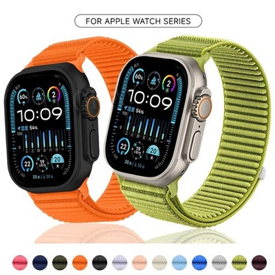 Armband Nylon Loop für Apple Watch Series 11 10 9 8 7 6 5 4 3 SE Ultra 3 2 49mm