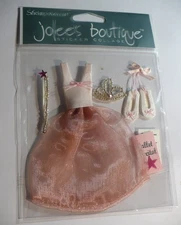 JOLEE'S BOUTIQUE BALLERINA PRINCESS STICKERS NIP