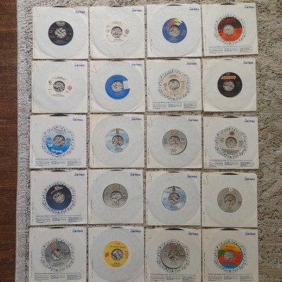 EX/NM ~ LOT of 20 ~ 1970s/80s CLASSIC ROCK ~ 45 RPM 7