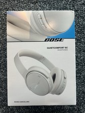 NEW SEALED BOSE White Smoke QUIETCOMFORT SC Noise Cancelling HEADPHONES