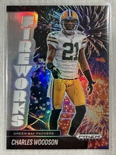 2025 Panini Prizm Black Charles Woodson Fireworks Silver Prizm Packers 🔥