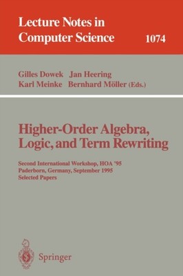 Dowek - Higher-Order Algebra Logic and Term Rewriting   Second Inter - X555z