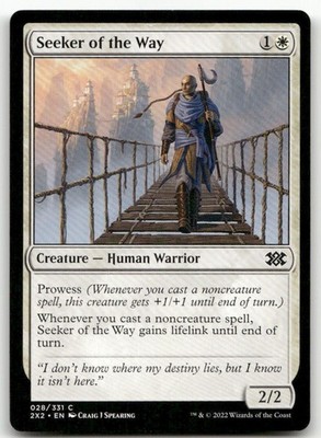 Seeker of the Way #28 (NM) Double Masters 2022 2X2 Magic MTG