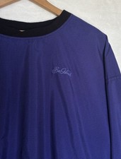 Vintage Roche Reversible Windbreaker Pullover XL USA Sea Island Crewneck Golf