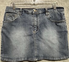 Aeropostale Mini Jean Skirt Denim Skirt Size 9/10 Y2k Retro Trendy READ