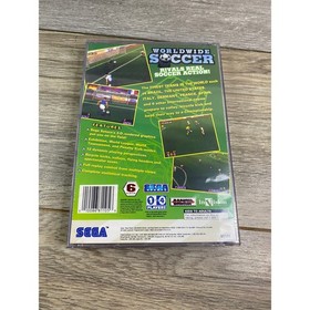 Worldwide Soccer Sega International Victory Goal Edition Sega Saturn 81105 1995