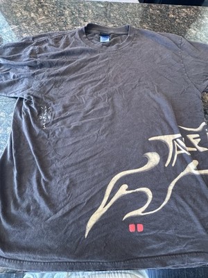 Travis Scott Catus Jack Nike T-Shirt Brown large Short Sleeve