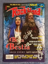 ARCH ENEMY (ALISSA WHITE-GLUZ) Signed Burrn Magazine