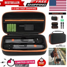 Zippered Microphone Case for JB-L Wireless System - Lightweight Travel Organizer
