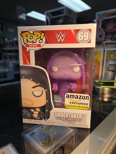 Funko Pop! Vinyl: WWE Undertaker GITD Amazon Exclusive #69 Ships With Protector