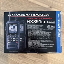 Standard Horizon HX891BT Handheld VHF w/Bluetooth - Navy Blue HX891BTNB