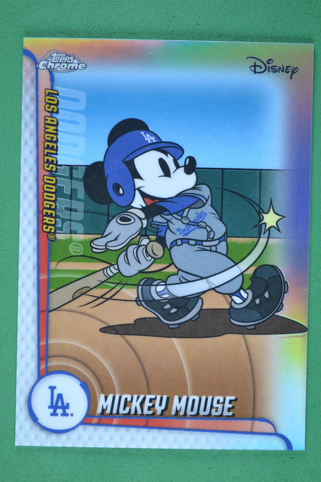Mickey Mouse (Dodgers) 2025 Topps Chrome Update #MLBA-1 Mickey