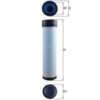 SekundäRluftfilter Mahle LXS 284 Filter