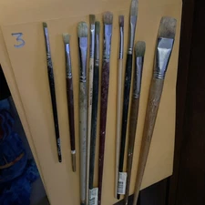 Paint Brush Set three x 10 Pieces