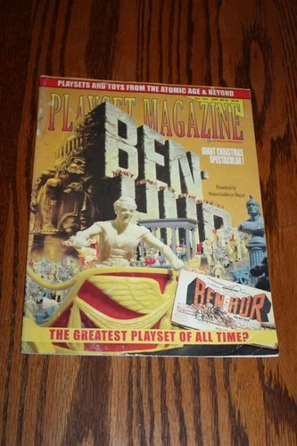 Playset Magazine #30 - Nov/Dec 2000 - Ben Hur, Remco Big Caesar Roman Warship